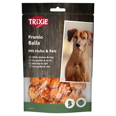 Trixie Premio Rice Chicken Balls 80 g – crunchy hondensnack