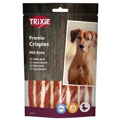 Trixie Premio Crispy Duck 100 g – hondensnack eend en runderhuid - Afbeelding 2