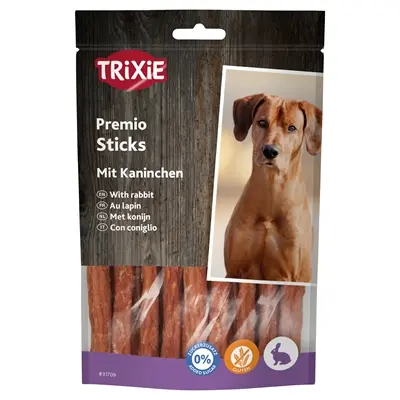 Trixie Premio Rabbit Sticks 100 g – hondensnack met 90% konijn