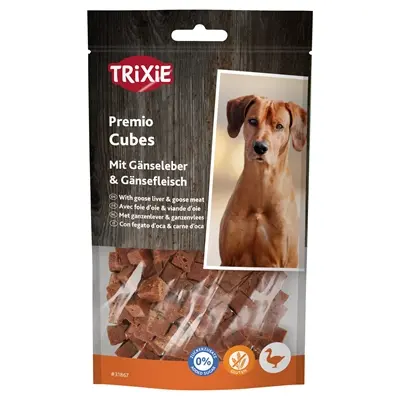 Trixie Premio Goose Liver Cubes 100 g – hondensnack ganzenlever