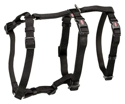 Trixie paniektuig Stay zwart 32-45 cm – neopreen, verstelbaar