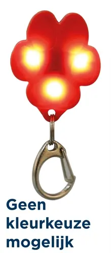 Trixie flasher pootje USB 3,5 x 4,3 cm – oplaadbaar lampje