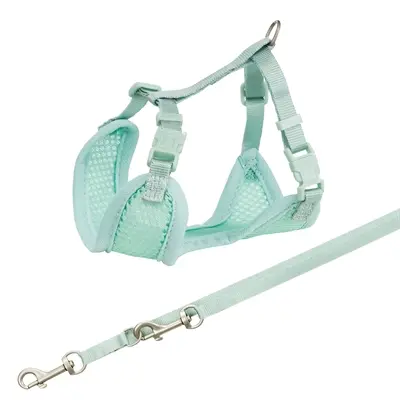 Trixie Junior puppytuig met riem mint 26-34 x 1 cm