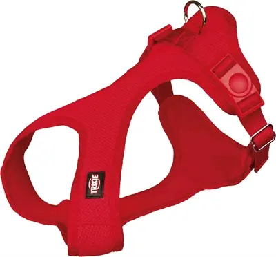 Trixie Touring Comfort Soft hondentuig rood 30-45 x 1,5 cm