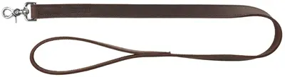 Trixie Rustic looplijn vetleer donkerbruin 100 x 2,5 cm