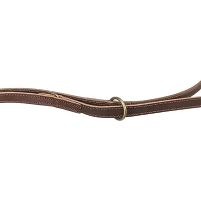 Trixie looplijn Rustic vetleer donkerbruin 200 x 2 cm – verstelbaar - Afbeelding 5