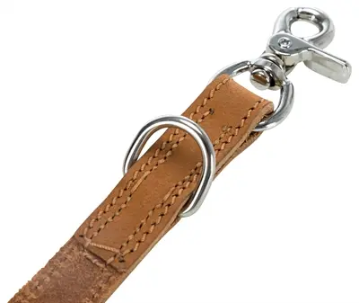 Trixie looplijn Rustic Heartbeat vetleer bruin 200 x 2 cm – verstelbaar - Afbeelding 7