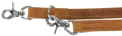 Trixie looplijn Rustic Heartbeat vetleer bruin 200 x 2 cm – verstelbaar - Afbeelding 9