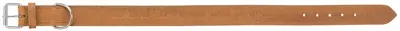Trixie Rustic Heartbeat halsband vetleer bruin 38-47 x 4 cm - Afbeelding 4