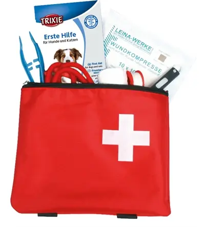 Trixie EHBO-set voor honden – eerste hulp kit in tas met boekje - Afbeelding 2