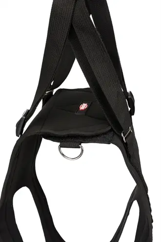 Trixie loophulp voor honden zwart L-XL 75-87 cm – met handvatten - Afbeelding 4