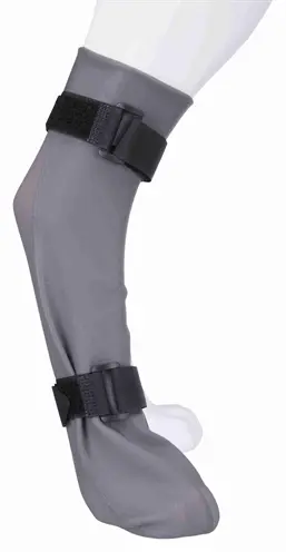 Trixie beschermkous siliconen grijs S 6 x 30 cm – voor hondenpoot