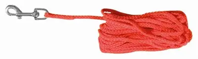 Trixie sleeplijn rood 15 m x 0,5 cm – drijvend rondgeweven touw