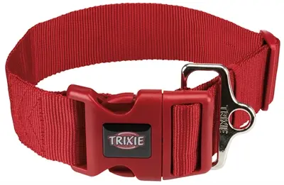 Trixie looplijn Premium rood 55-80 x 5 cm – neopreen gevoerd handvat