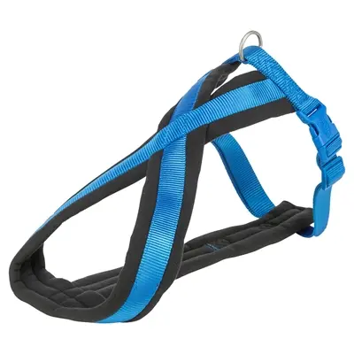 Trixie hondentuig Premium Touring royal blauw 35-65 x 2 cm