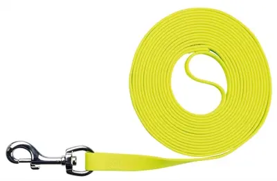Trixie sleeplijn Easy Life neon geel 5 m x 1,7 cm – waterafstotend PVC