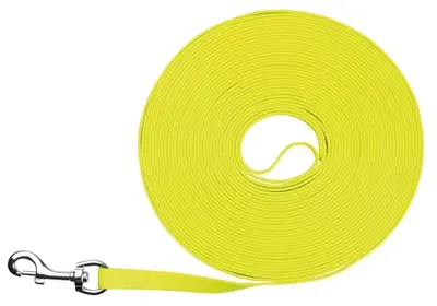 Trixie sleeplijn Easy Life neon geel 15 m x 1,7 cm – waterafstotend PVC