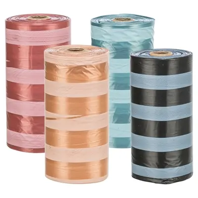 Trixie hondenpoepzakjes 4 rollen à 20 stuks – assorti kleuren - Afbeelding 2