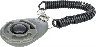 Trixie clicker assorti – trainingsclicker aan spiraalband met haak - Afbeelding 6
