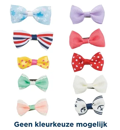 Trixie hondenstrikjes assorti 4-6 cm – set van 10 met clip