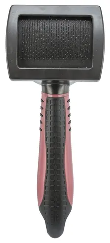 Trixie slickerborstel kat metalen pinnen 16 x 7 cm – 3 stuks - Afbeelding 2