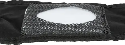 Trixie loopsheidsbroekje zwart maat L 50-59 cm – verstelbare buikriem - Afbeelding 4