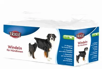 Trixie hondenluiers voor teven S/M 28-40 cm – 2 x 12 stuks