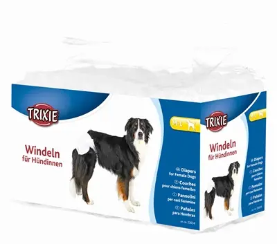 Trixie hondenluiers voor teven M-L 36-52 cm – 2 x 12 stuks