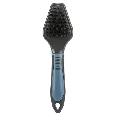 Trixie hondenborstel tweezijdig nylon en draadpinnen 19 x 6 cm – 2 stuks - Afbeelding 4