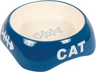 Trixie voerbak kat Cat Visgraat keramiek 13 cm 200 ml – 4 stuks - Afbeelding 5