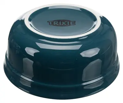 Trixie voerbakset keramiek in metalen houder petrol/grijs 2 x 250 ml - Afbeelding 5