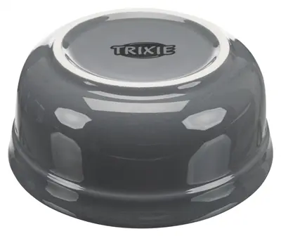 Trixie voerbakset keramiek in metalen houder petrol/grijs 2 x 1,6 l - Afbeelding 4