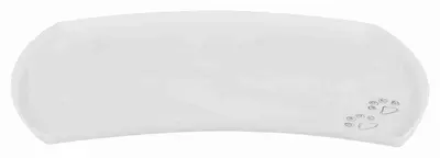 Trixie placemat siliconen transparant 48 x 27 cm – 2 stuks