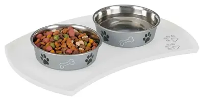 Trixie placemat siliconen transparant 48 x 27 cm – 2 stuks - Afbeelding 3