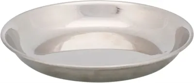 Trixie voerbak kat rvs extra plat 13 cm 200 ml – 4 stuks