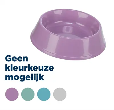 Trixie Be Eco voerbak kat gerecycled kunststof 12 cm 200 ml – 4 stuks