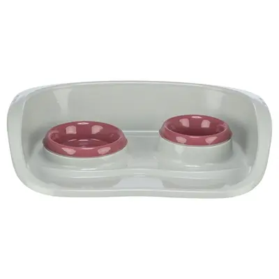 Trixie voerstation kunststof grijs 46 x 30 x 11 cm – 2 sets - Afbeelding 5