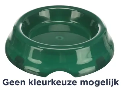 Trixie voerbak kat kunststof 11 cm 200 ml – 4 stuks, assorti