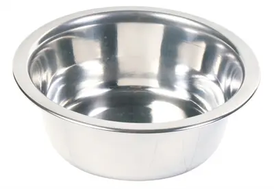 Trixie voerbak RVS 12 cm 450 ml – vaatwasserbestendig, 4 stuks