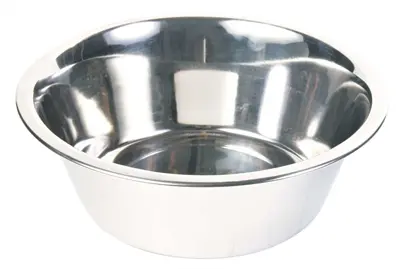 Trixie voerbak RVS 24 cm 2,8 l – vaatwasserbestendig, 4 stuks