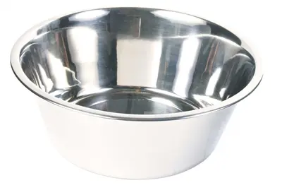 Trixie voerbak RVS 4,5 l – vaatwasserbestendig, 4 stuks