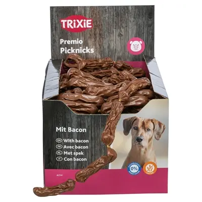 Trixie Premio Picknicks worstketting bacon 200 x 8 g – 94 % vlees