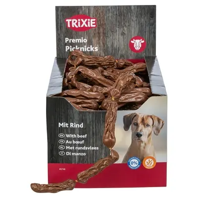 Trixie Premio Picknicks worstketting rund 200 g – 94 % vlees
