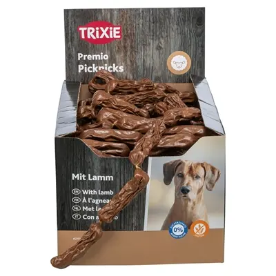 Trixie Premio Picknicks worstketting lam 200 g – 94 % vlees