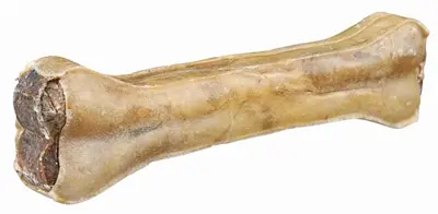 Trixie kauwbot runderhuid met bullenpeesvulling 21 cm 170 g