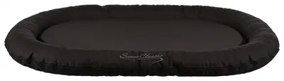 Trixie hondenkussen Samoa Classic ovaal zwart 140 x 105 cm – wasbaar