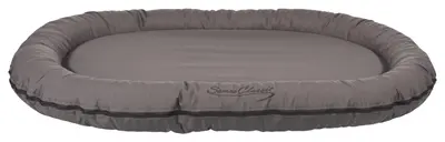 Trixie hondenkussen Samoa Classic ovaal grijs 100 x 75 cm – wasbaar