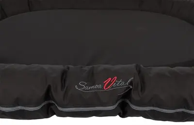 Trixie orthopedisch hondenkussen Samoa Vital ovaal zwart 90 x 70 cm - Afbeelding 3