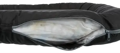 Trixie orthopedisch hondenkussen Samoa Vital ovaal zwart 90 x 70 cm - Afbeelding 7