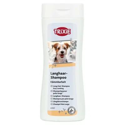 Trixie langhaar hondenshampoo 250 ml – tegen klitten en vervilting